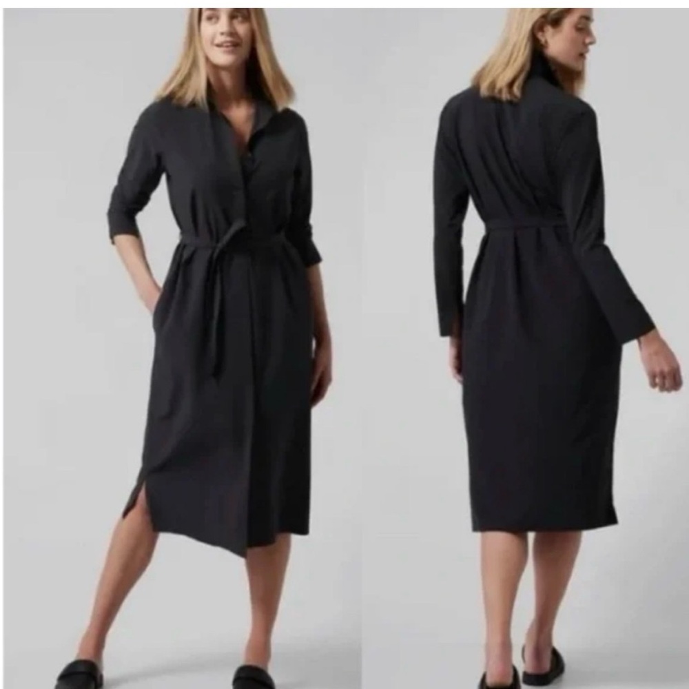 Athleta Urbanite Black Dress
